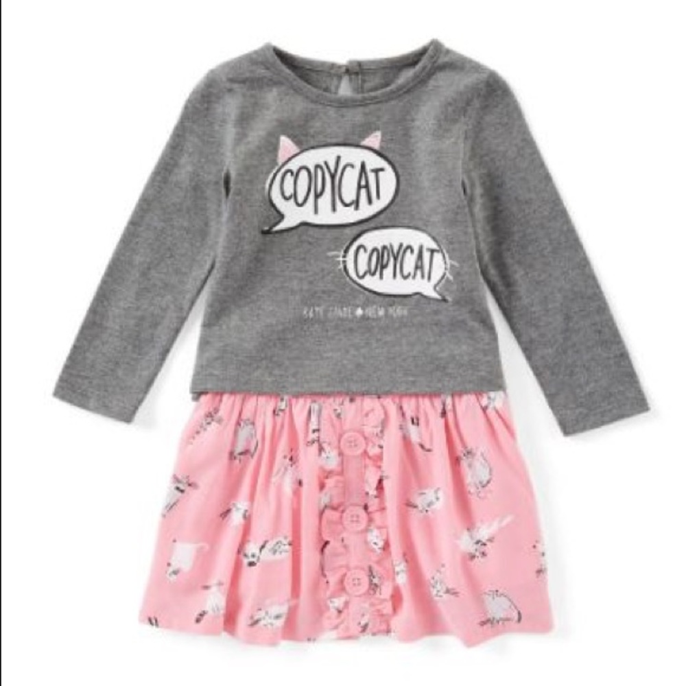 New Kate Spade New York Copy Cat Skirt Set